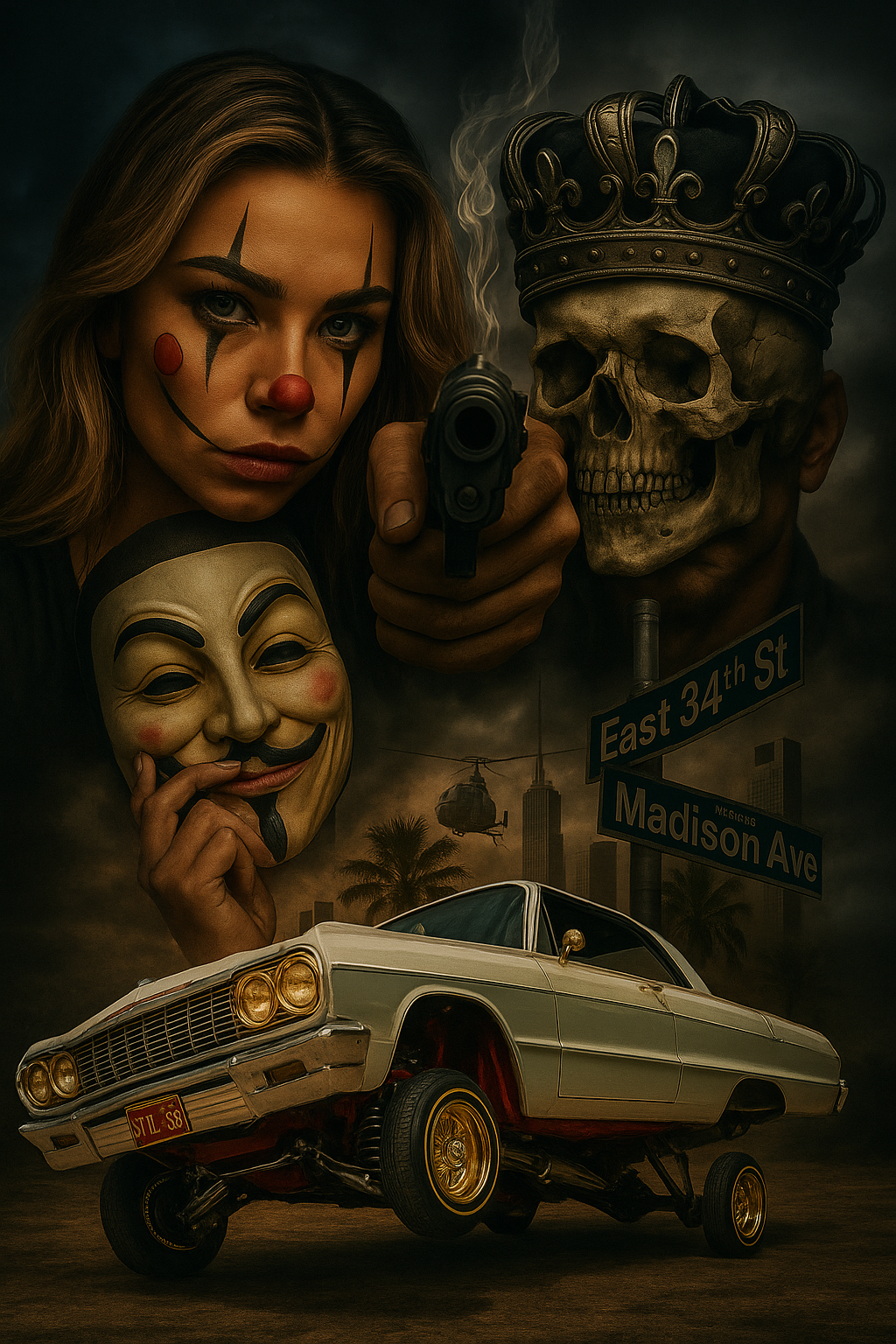Street Style Vibes paper poster