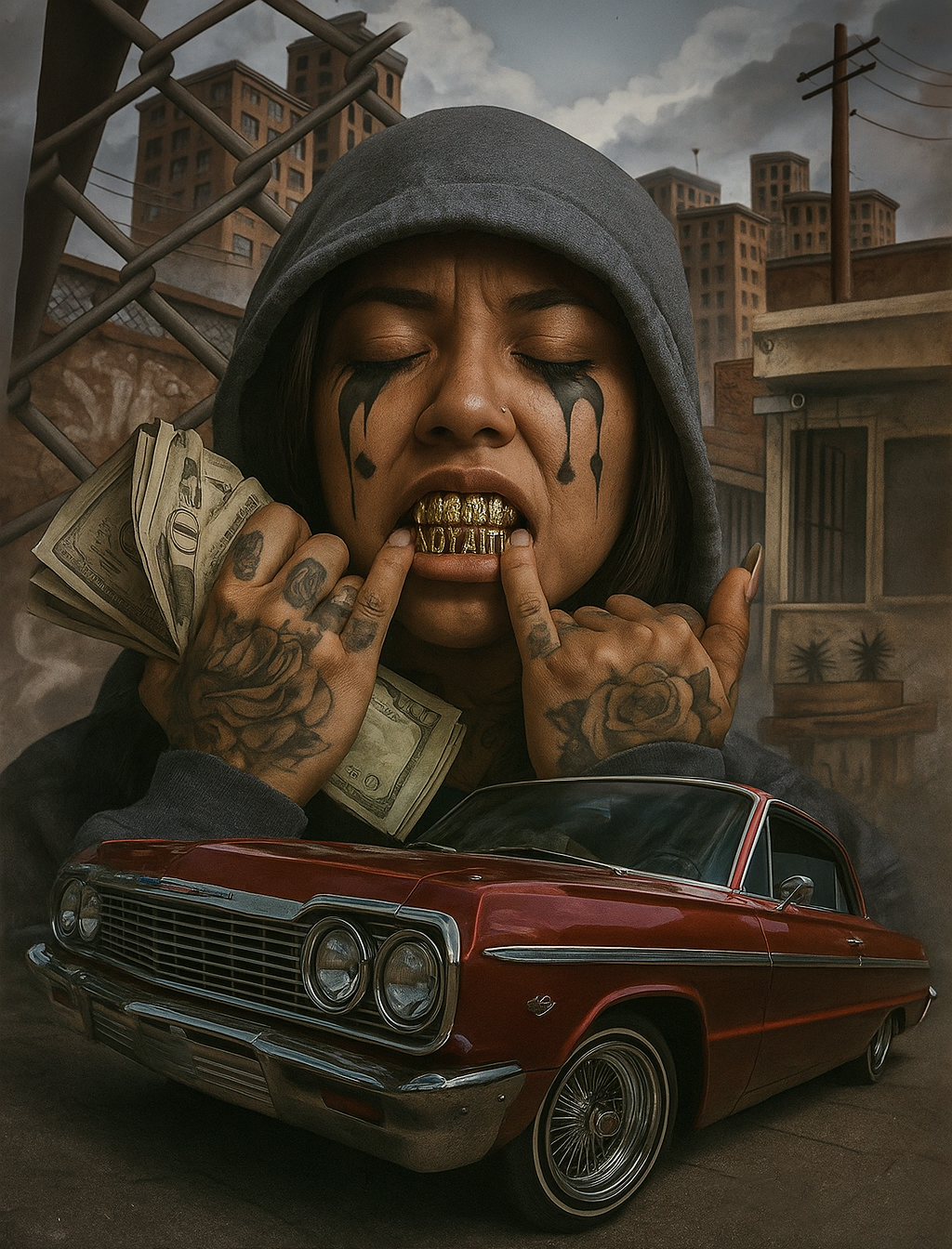 Lowrider Poster – Street Art Vibes paper poster