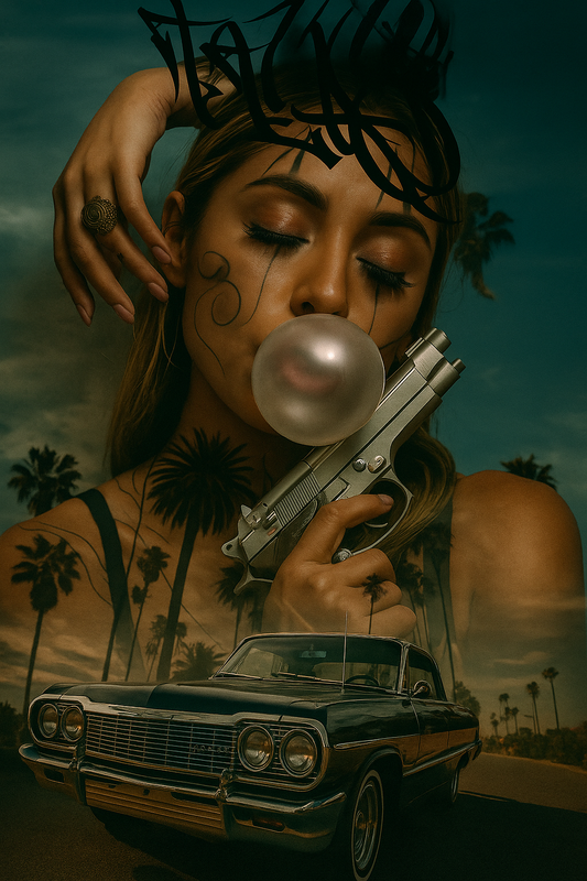 Ghost Ride paper poster