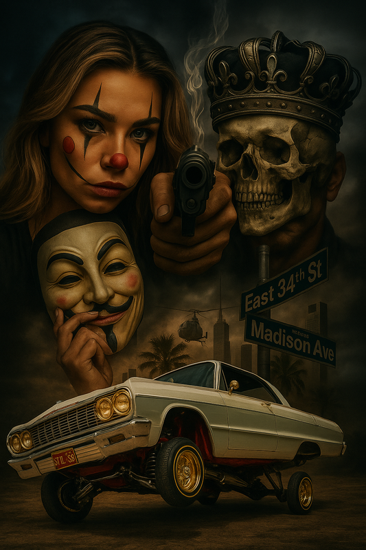 Street Style Vibes paper poster